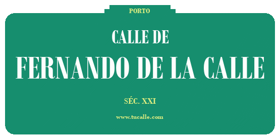 cartel_de_calle-de-Fernando de la Calle_en_oporto
